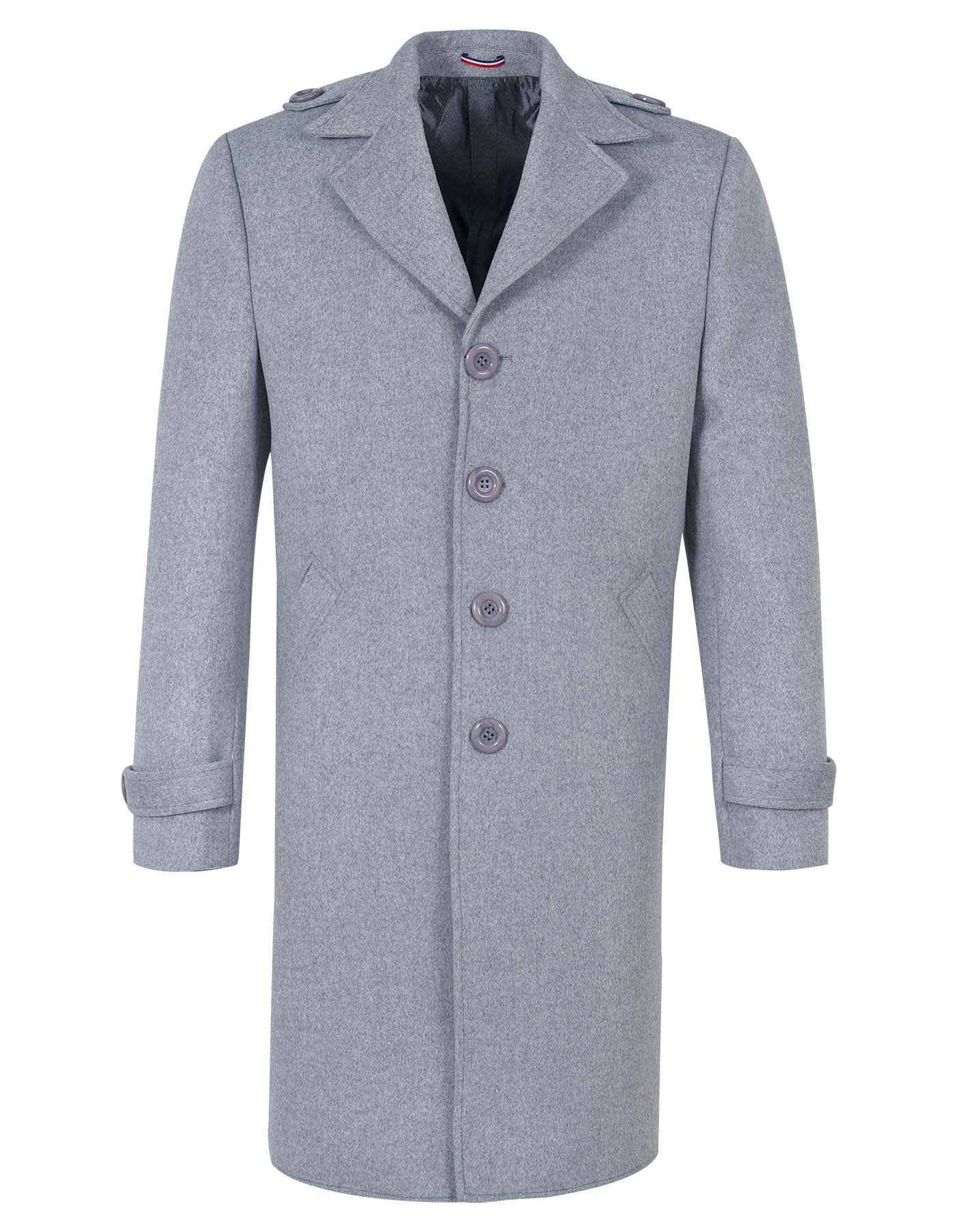 Ash Grey Over Coat